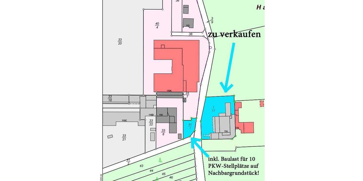 DIETZ: 1660qm Baugrundstück im Mischgebiet ohne Bebauungsplan - vielseitige Nutzungsmöglichkeiten! zimmer