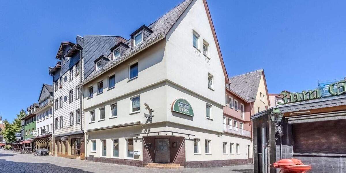 Langfristige Investitionschance in Sachsenhausen! Wohn- und Geschäftshaus in zentraler Lage 2 zimmer
