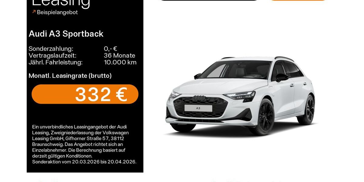 Audi A3 8.967 km 39.890 &euro; Oberursel 61440