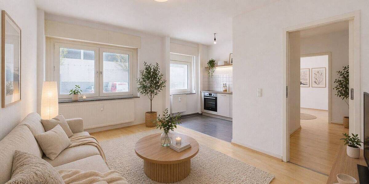 Etagenwohnung Frankfurt am Main Eschersheim - 2 Zimmer, 38 m&sup2;, 210.000&euro; | Angebot:26154482