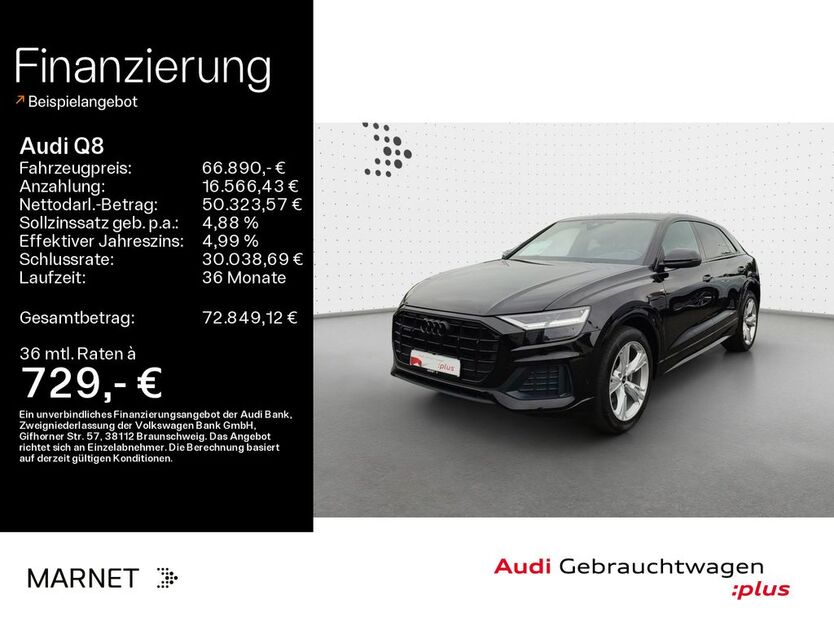 Audi Q8 78.809 km 65.890 € Bad Nauheim 61231