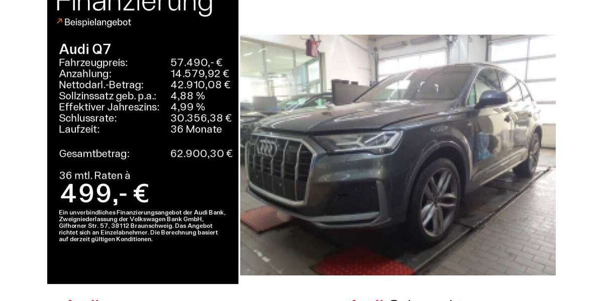 Audi Q7 61.975 km 57.490 &euro; Hofheim 65719
