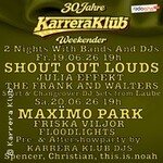 Shout Out Louds - 30 Jahre Karrera Klub - Day 1