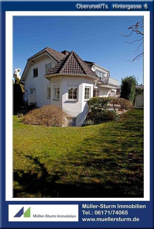 OBERURSELTs. Große EG-Wohnung mit riesigem Garten (Im 2-FH!!)