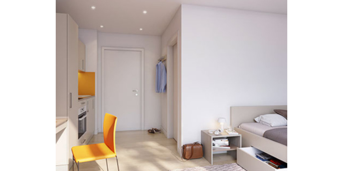 Etagenwohnung Darmstadt Darmstadt-Nord - 1 Zimmer, 18 m&sup2;, 568&euro; | Angebot:25078740