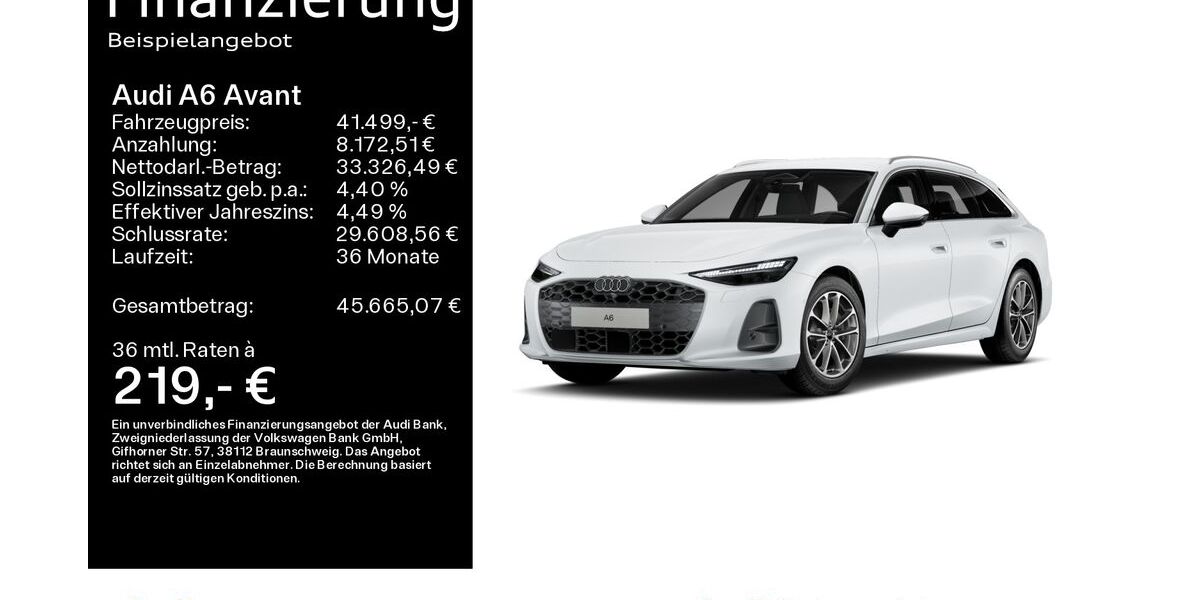 Audi A6 22.600 km 41.499 &euro; Hanau 63452