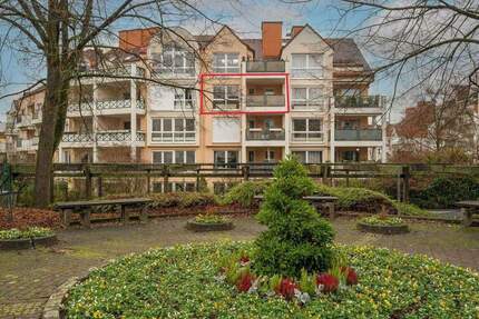 Freistehende 3-Zimmerwohnung mit Kamin und großem Balkon 3 zimmer