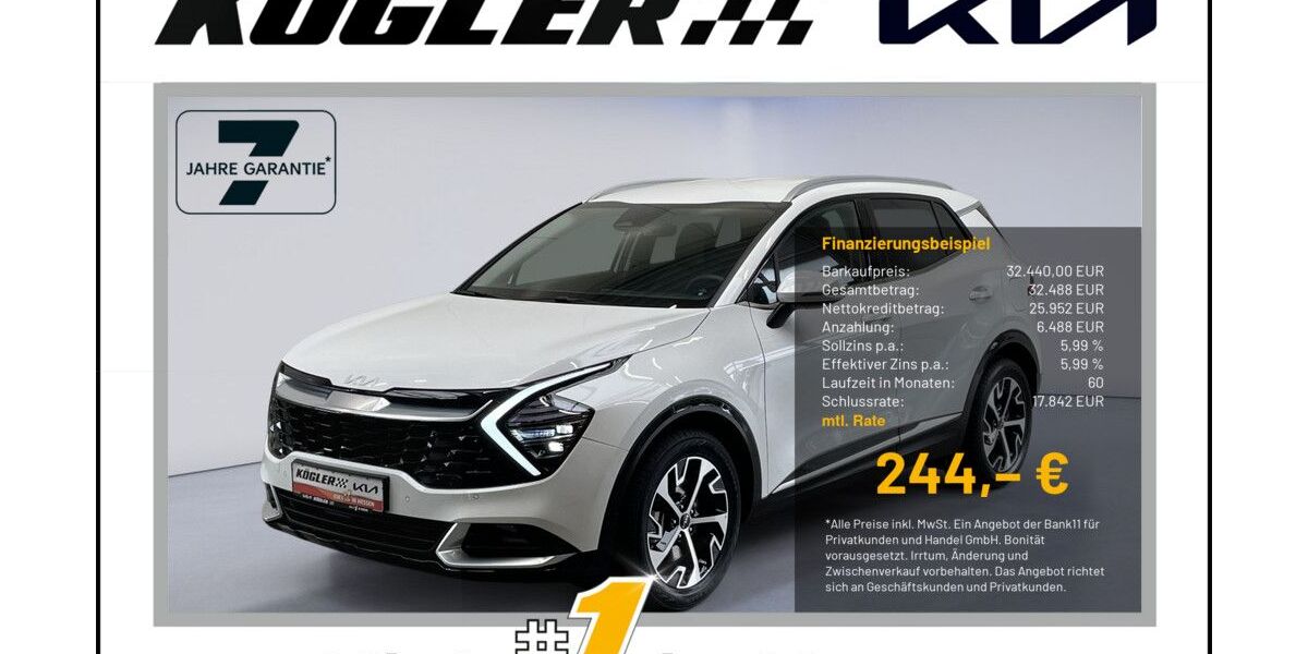 Kia Sportage 21.670 km 32.440 &euro; Rosbach | Frankfurt Nord 61191