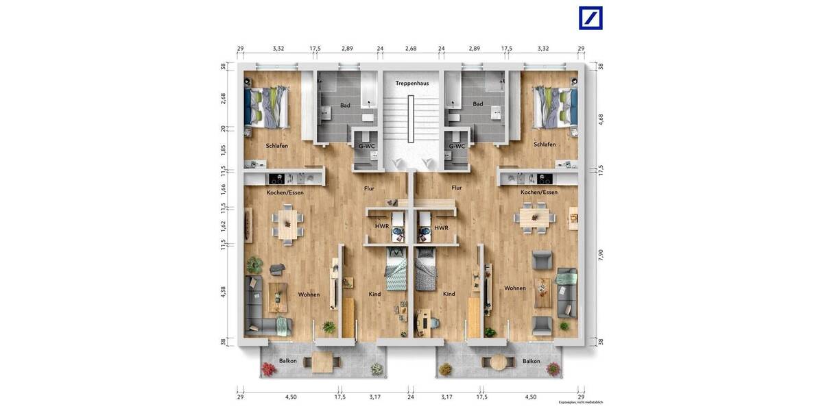 Etagenwohnung Offenbach Offenbach am Main - 3 Zimmer, 97 m&sup2;, 459.000&euro; | Angebot:25743919