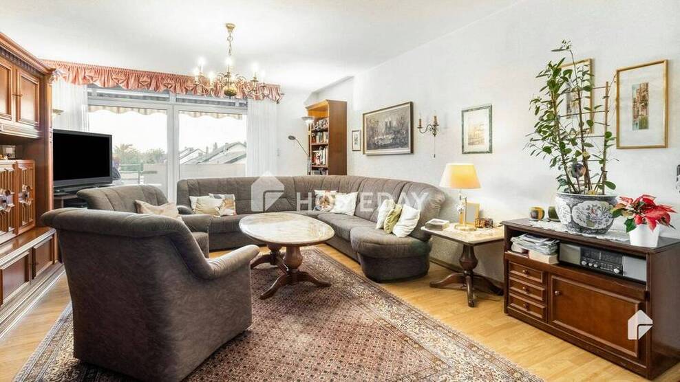 Großzügige 4-Zimmer-Wohnung mit Westbalkon und TG-Stellplatz in gefragter Lage von Rüsselsheim