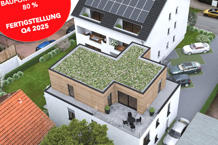 NEUBAU-ERSTBEZUG: Top moderne 2-Zimmerwohnung mit Tageslichtbad - KfW-Effizienzhaus-40