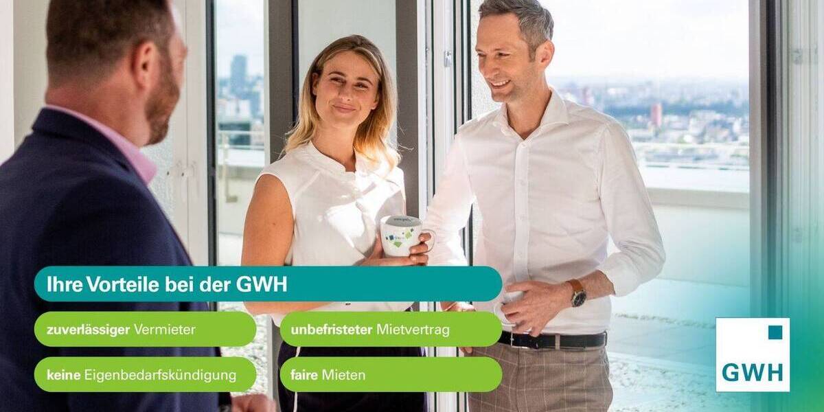 Etagenwohnung Offenbach am Main Lauterborn - 2 Zimmer, 57 m&sup2;, 715&euro; | Angebot:25695789