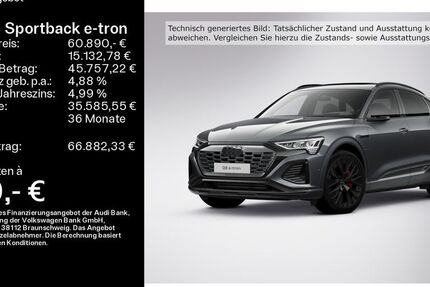 Audi Q8 e-tron 70.507 km 60.890 € Bad Nauheim 61231