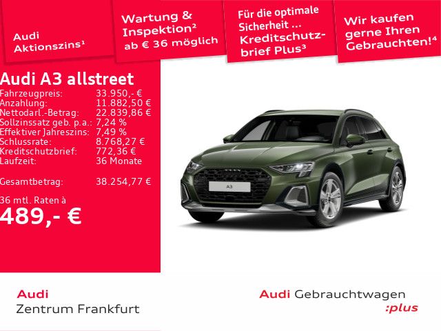 Audi A3 7.357 km 33.950 &euro; Frankfurt am Main 60314