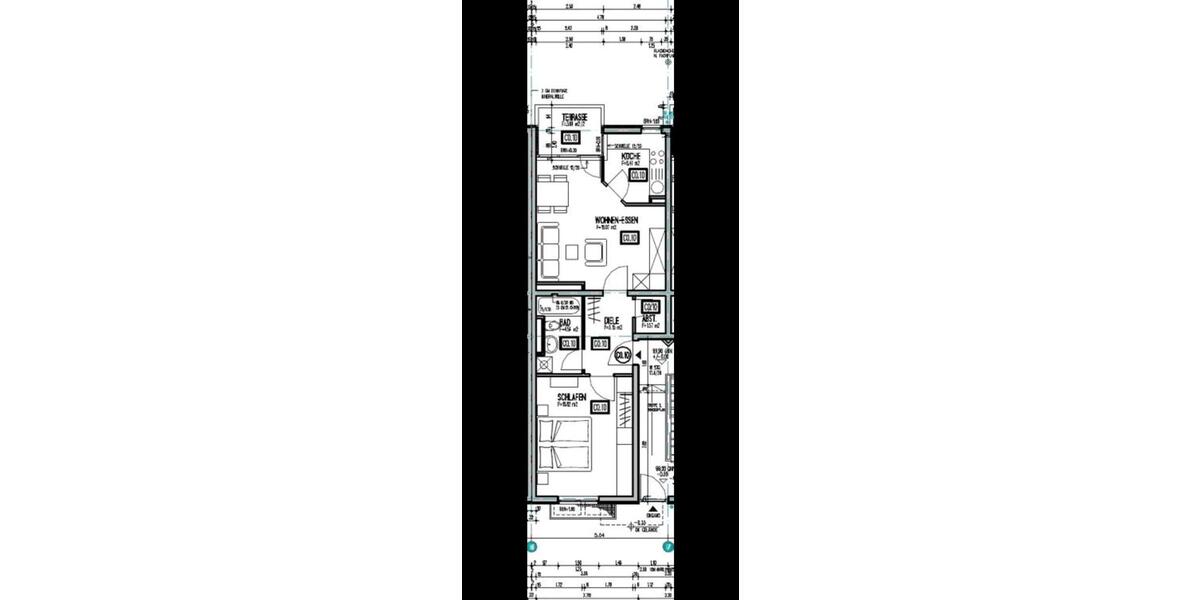 Erdgeschoßwohnung Frankfurt am Main Innenstadt 1 - 2 Zimmer, 55 m&sup2;, 1.300&euro; | Angebot:26241372