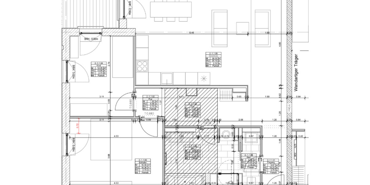 Etagenwohnung Frankfurt am Main Seckbach - 3 Zimmer, 110 m&sup2;, 640.000&euro; | Angebot:26501357