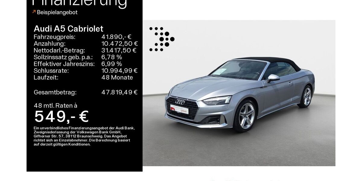 Audi A5 15.249 km 39.890 &euro; Bad Nauheim 61231