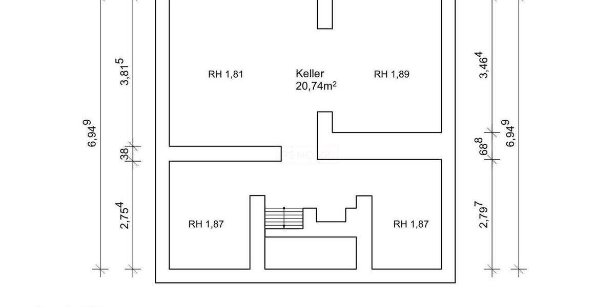 Doppelhaushälfte Roßdorf - 4 Zimmer, 86 m&sup2;, 278.000&euro; | Angebot:25733040