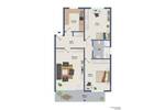 Etagenwohnung Obertshausen / Hausen Hausen - 3 Zimmer, 82 m&sup2;, 256.000&euro; | Angebot:26881780