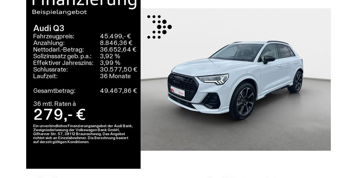 Audi Q3 1.800 km 44.999 &euro; Hanau 63452