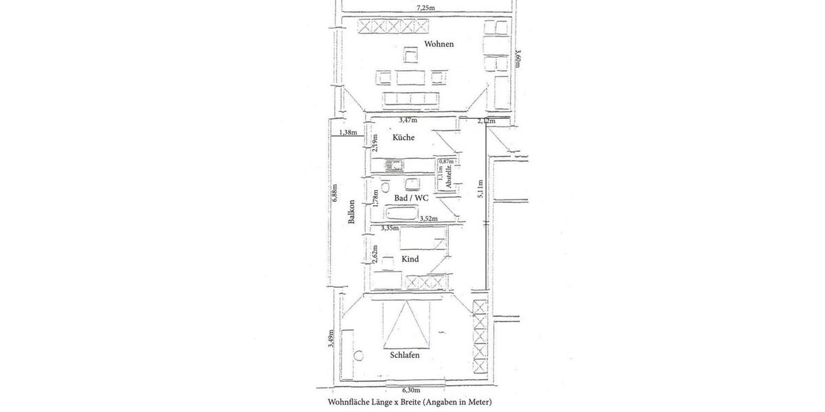 Etagenwohnung Bruchköbel - 3 Zimmer, 83 m&sup2;, 268.000&euro; | Angebot:26940632