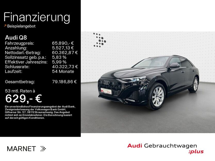 Audi Q8 21.716 km 63.890 € Bad Nauheim 61231