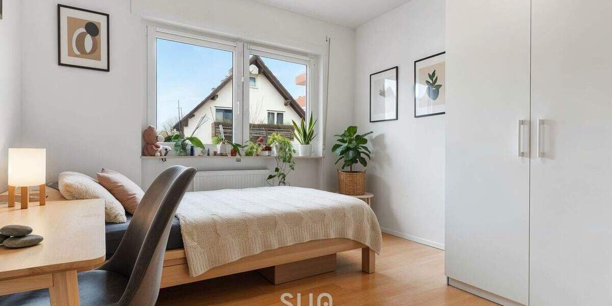 Etagenwohnung Frankfurt am Main Oberrad - 3 Zimmer, 92 m&sup2;, 449.000&euro; | Angebot:24305290