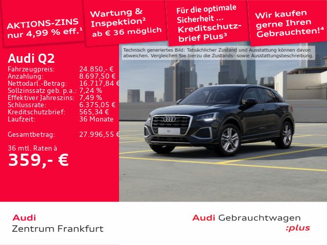Audi Q2 59.203 km 24.850 € Frankfurt am Main 60314