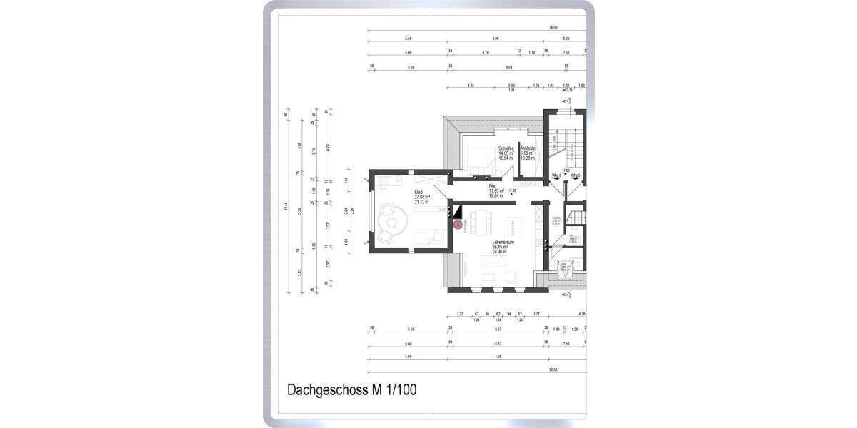 Etagenwohnung Babenhausen - 3 Zimmer, 105 m&sup2;, 1.250&euro; | Angebot:25769001