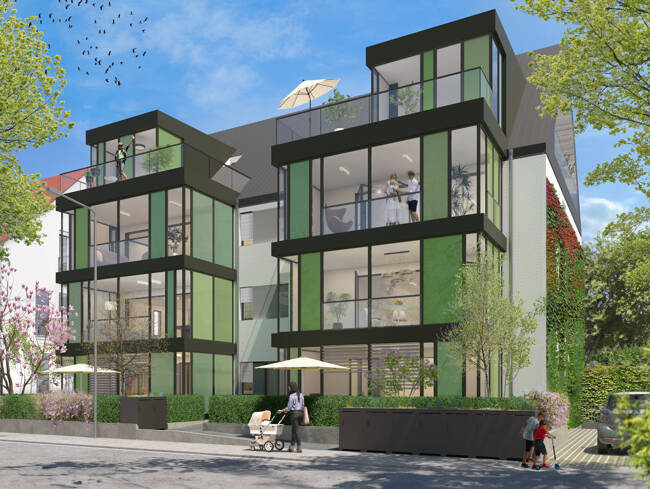 Etagenwohnung Offenbach am Main Hafen - 3 Zimmer, 85 m&sup2;, 681.400&euro; | Angebot:23974960