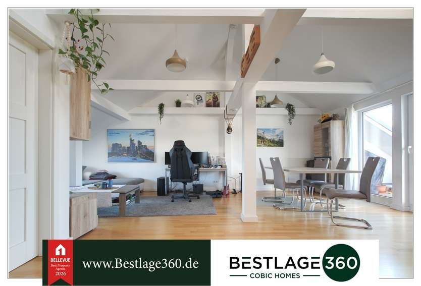 Etagenwohnung Frankfurt Süd - 2.5 Zimmer, 59 m&sup2;, 1.340&euro; | Angebot:25403716