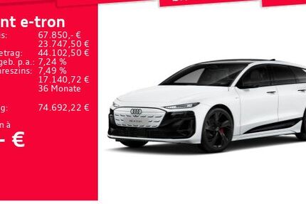 Audi A6 e-tron 7.559 km 68.949 &euro; Frankfurt am Main 60314