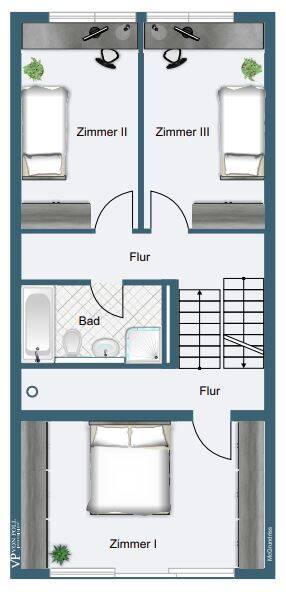 Reihenmittelhaus Frankfurt am Main Praunheim - 5 Zimmer, 165 m&sup2;, 980.000&euro; | Angebot:26796162