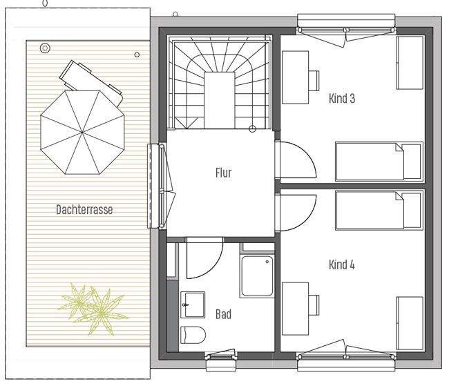 Reihenendhaus Frankfurt am Main Kalbach-Riedberg - 7 Zimmer, 141 m&sup2;, 1.636.400&euro; | Angebot:25704381