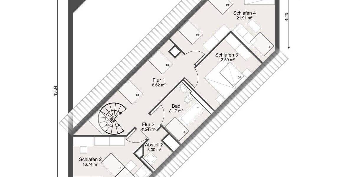 Etagenwohnung Rodgau Jügesheim - 5 Zimmer, 172 m&sup2;, 819.000&euro; | Angebot:26607135