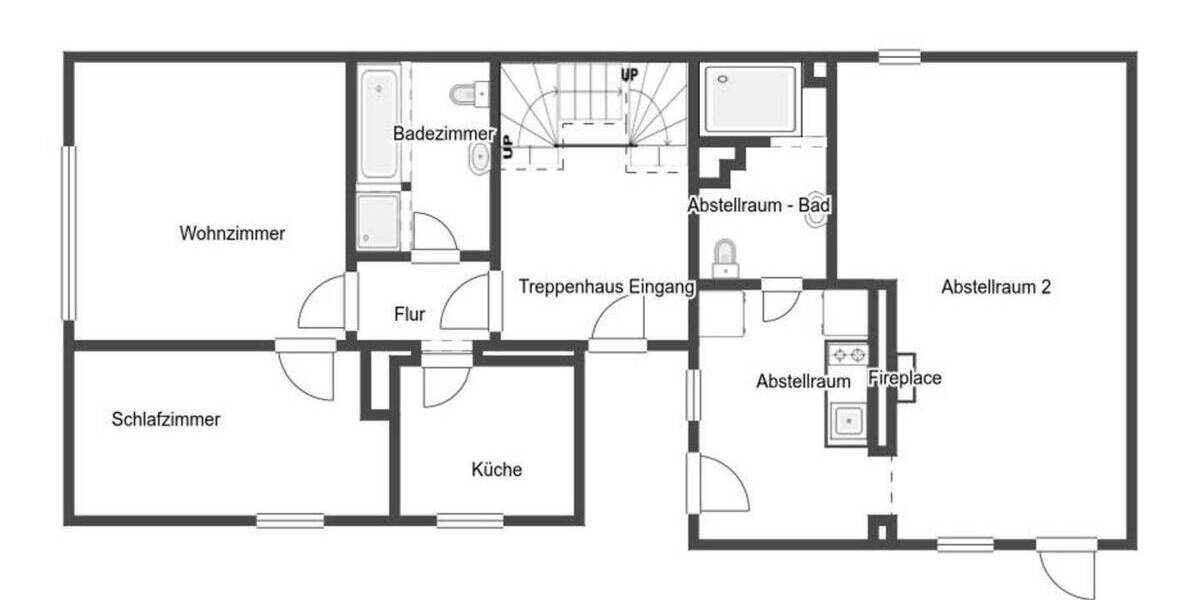 Etagenwohnung Frankfurt am Main Seckbach - 2 Zimmer, 82 m&sup2;, 329.000&euro; | Angebot:26344698