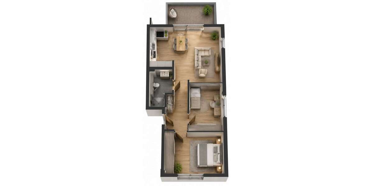 Etagenwohnung Karlstein - 3 Zimmer, 70 m&sup2;, 350.000&euro; | Angebot:26856556