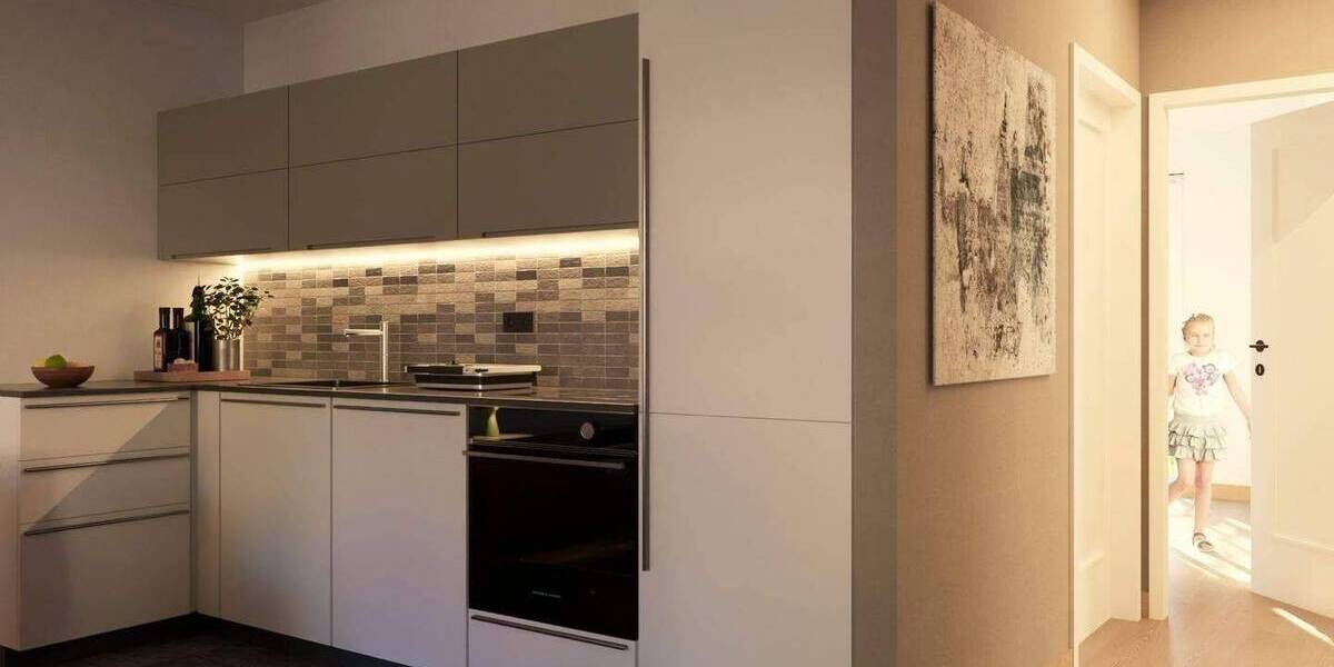 Etagenwohnung Offenbach am Main Bürgel - 2 Zimmer, 37 m&sup2;, 222.010&euro; | Angebot:26916412