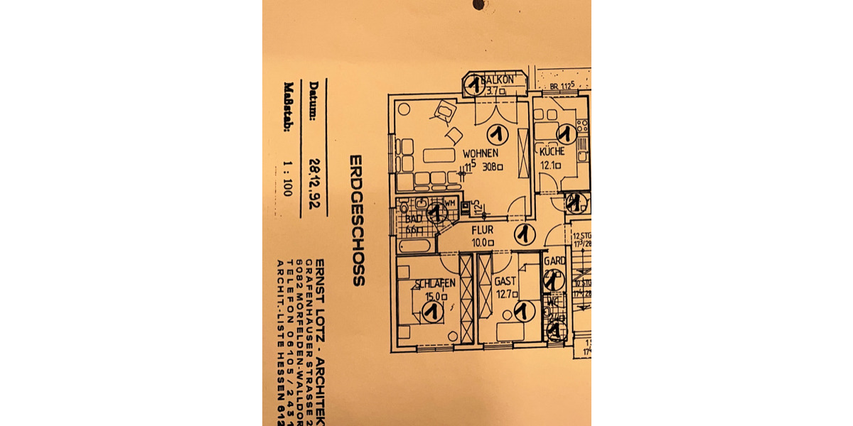 Provisionsfrei: ca.91 m² Wohnkomfort – 3 Zimmer mit Balkon & moderner Ausstattung in DA - Wixhausen 3 zimmer