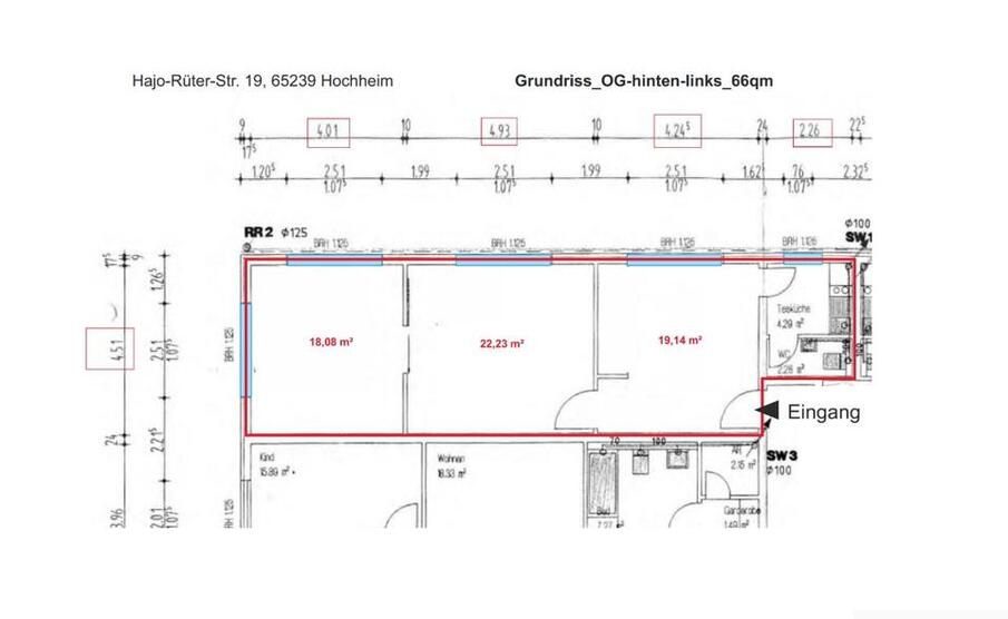 Moderne Bürofläche in gepflegtem Gebäude mit angenehmer Mieteratmosphäre - Ab 01.02.2026 Verfügbar