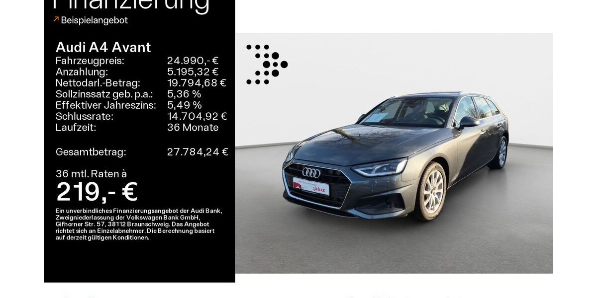 Audi A4 80.600 km 24.190 &euro; Hofheim 65719