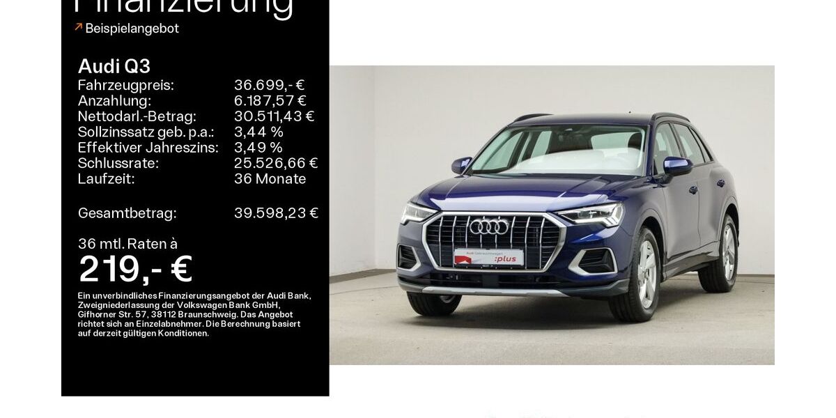 Audi Q3 22.700 km 36.699 &euro; Mühlheim 63165