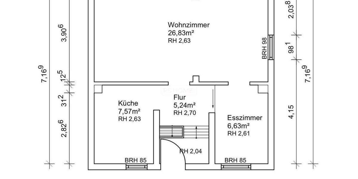 Doppelhaushälfte Roßdorf - 4 Zimmer, 86 m&sup2;, 278.000&euro; | Angebot:25733040