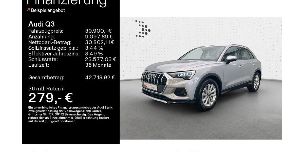 Audi Q3 9.700 km 39.490 &euro; Oberursel 61440