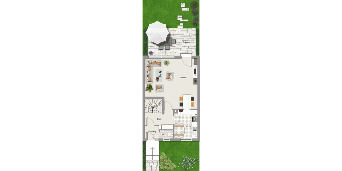 albero:) Familientauglich - Reihenmittelhaus Dietzenbach | Angebot:26888284