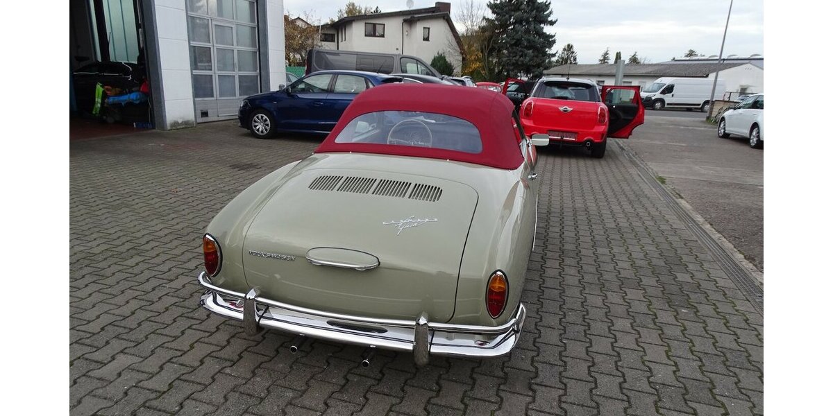 VW Karmann Ghia Cabrio vollständig restauriert 1.200 km 59.900 &euro; Rodgau 63110