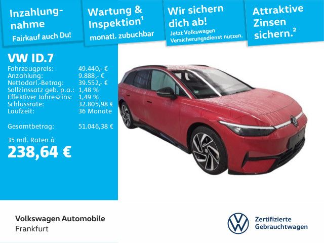 VW ID.7 4.544 km 49.440 &euro; Frankfurt 60326