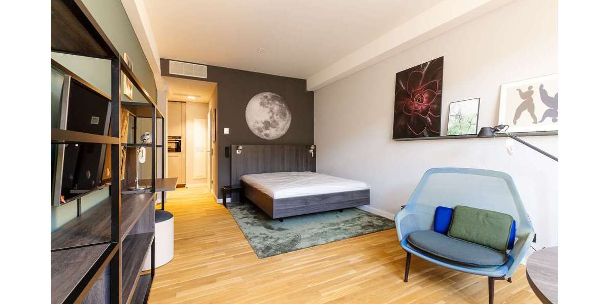 Wohnen auf Zeit in Frankfurt 1.210 € 1 zimmer