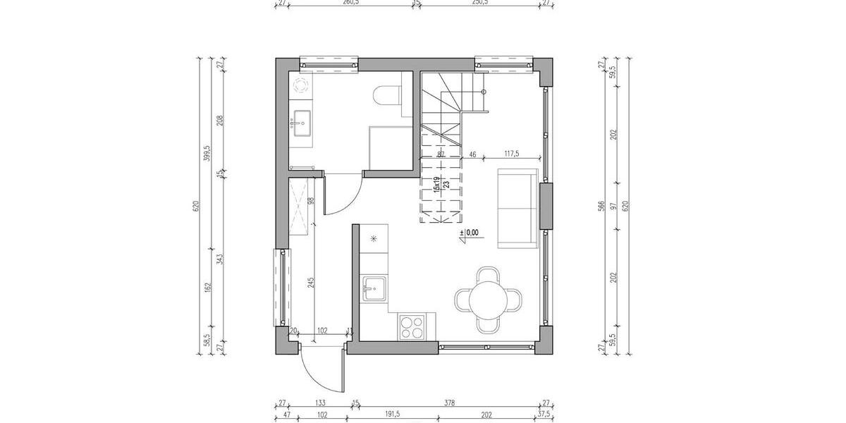 Einfamilienhaus Bad Homburg vor der Höhe Gonzenheim - 2 Zimmer, 61 m&sup2;, 361.500&euro; | Angebot:27096908
