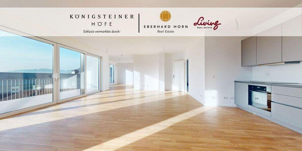 Repräsentatives Penthouse mit großzügiger Dachterrasse & Fernblick| KÖNIGSTEINER HÖFE 3 zimmer